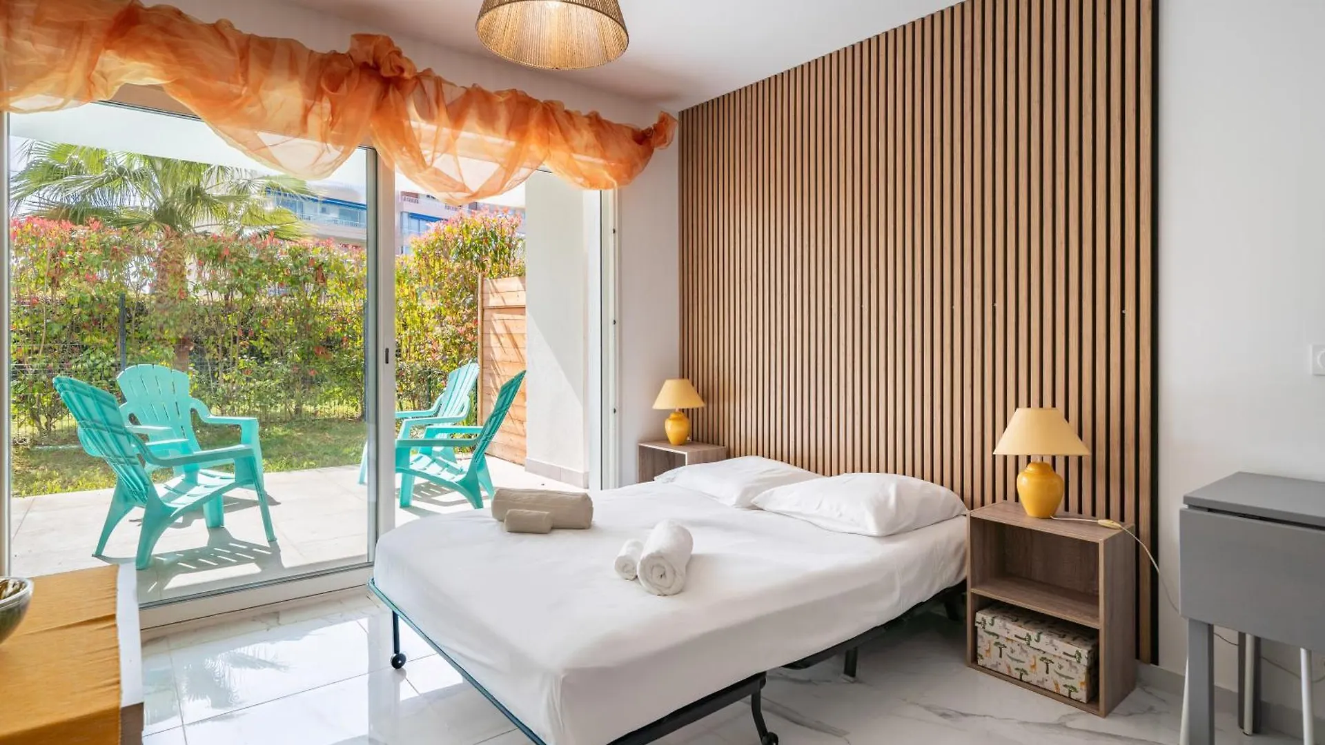 Studio Dans Residence Neuve - Terrasse Et Jardin Cannes