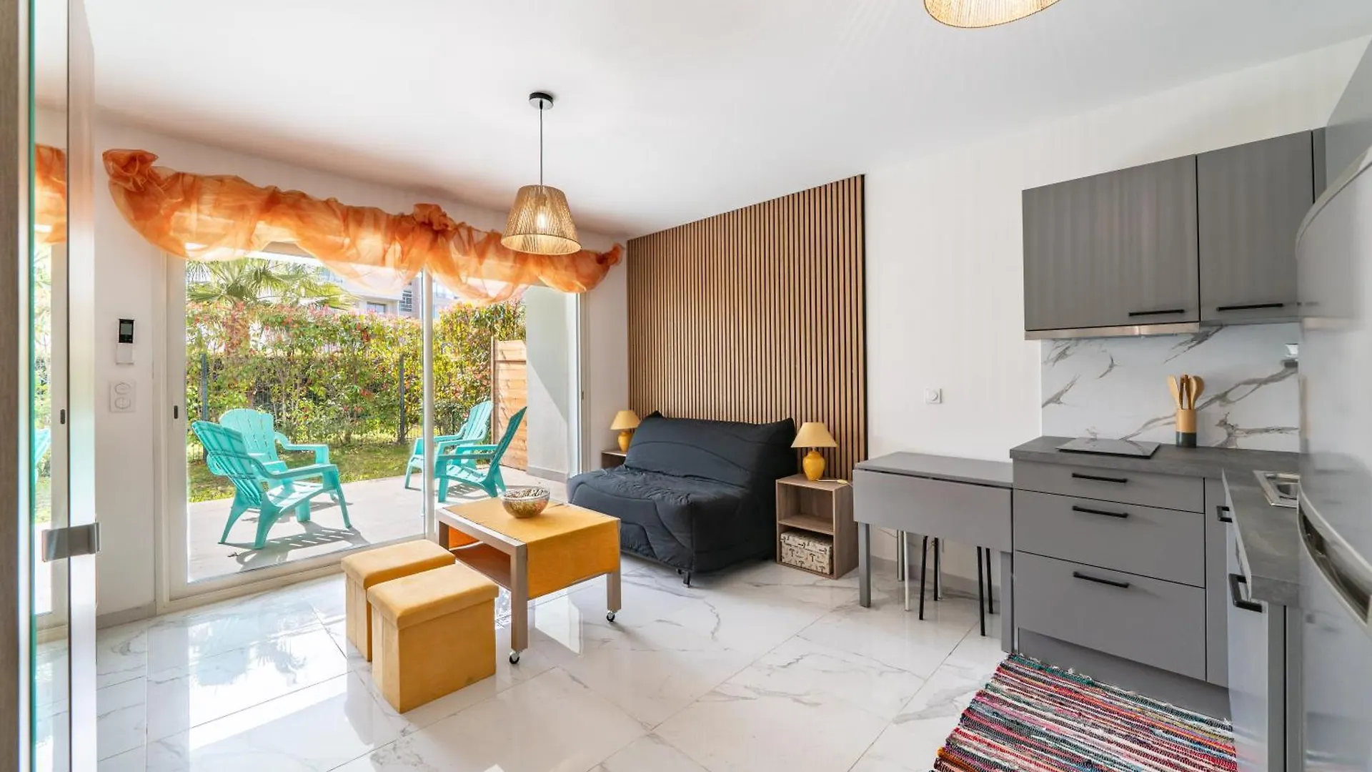 Studio Dans Residence Neuve - Terrasse Et Jardin Cannes 0*,  France